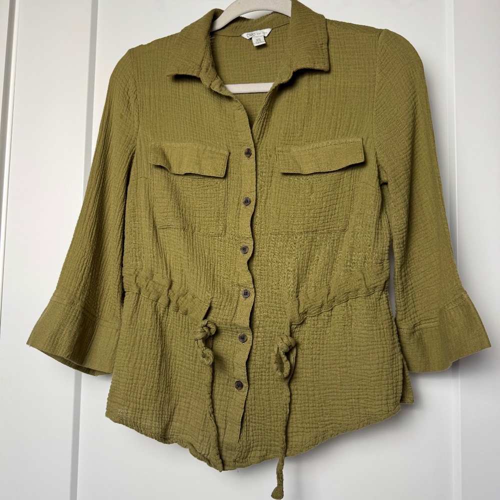 Cato gauze top